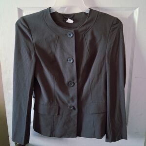 Venus - Women's Gray Dress Casual Lined Blazer Jacket. Size 6